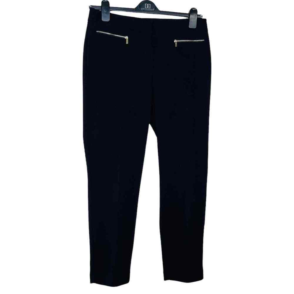 Karl Lagerfeld Trousers Zippered Black Women's Size 10